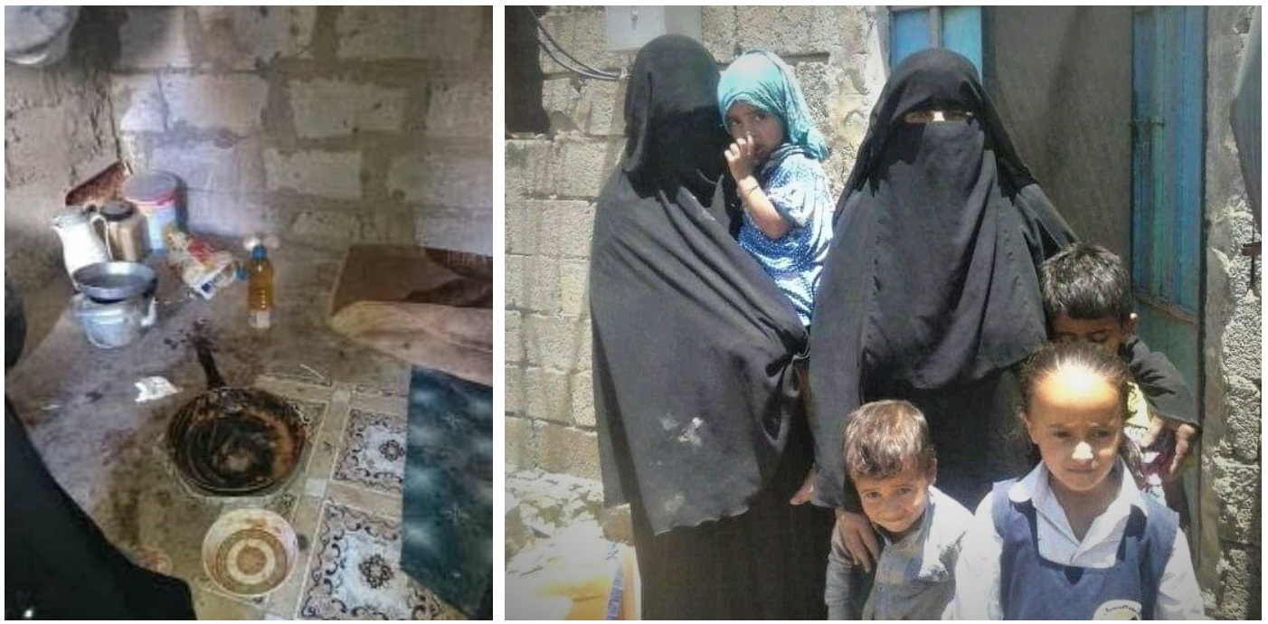 ظروف شاقة على أرملة تحتضن أطفالها الأربعة لإبقائهم على قيد الحياة